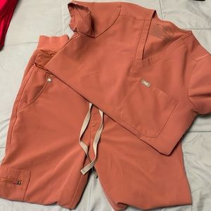 Figs Scrubs Bottoms and Top Set